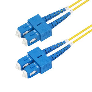 Startech, 1m SC/SC OS2 Single Mode Fiber Cable