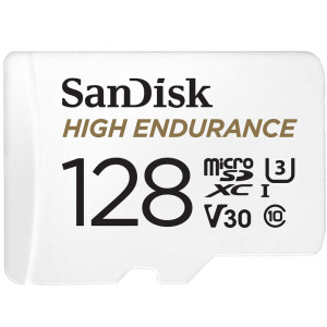 Sandisk, FC 128G High Endurance Micro-SD HC +AD