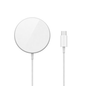 Epico, Fast Magnetic Wireless Charger - Silver