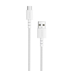 PowerLine Select+ USB A to USB C 3ft WHT