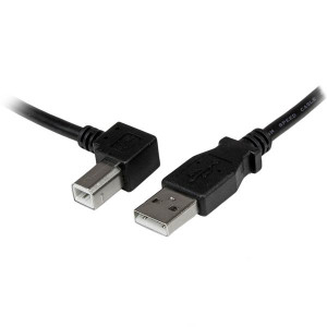 Startech, 1m USB 2.0 A to Left Angle B Cable - M/M