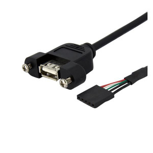 Startech, 3 ft Panel Mount USB Cable