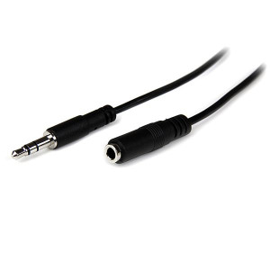 2m Slim Stereo Extension Audio Cable