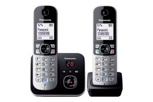 Panasonic, TG6822EB DECT Phone Black - Tw