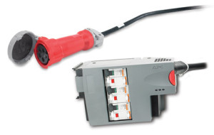 APC, PDM 3 Pole 5 Wire RCD 16A 30mA IEC309