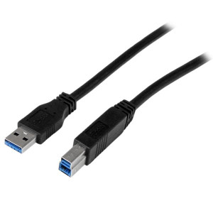 Startech, 2m SS USB 3.0 A to B Cable