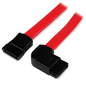 Startech, 18in SATA to Left Side Angle SATA Cable