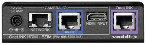 Vaddio, OneLINK System for Sony/Panasonic Camera