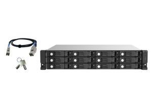 QNAP, Tl-R1220seP-Rp 24TB (Seagate Exos) QNAP, Tl-R1220seP-Rp 24TB (Seagate Exos)