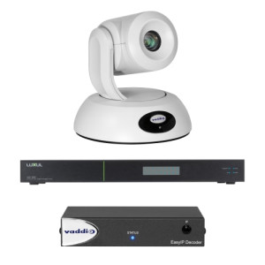 Vaddio, EasyIP BaseKit Camera/Decoder/Switch (W)