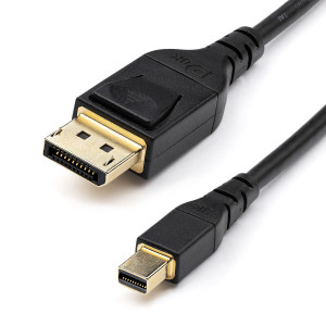 Startech, 6ft 8K Mini DP to DisplayPort 1.4 Cable