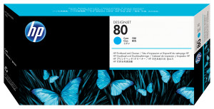 Hewlett Packard, HP No.80 Cyan P/Head & Cleaner