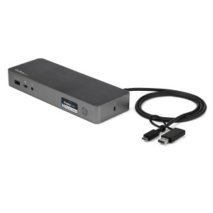 Startech, Dock USB-C & USB-A - Dual 4K - 60W PD
