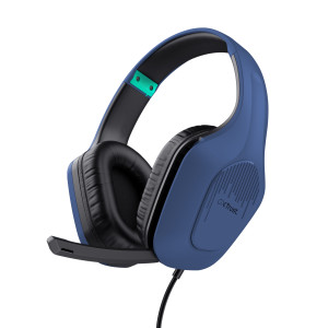 Trust, GXT415B Zirox Headset - Blue
