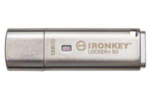 Kingston, FD 128GB IronKey Locker Plus 50 USB
