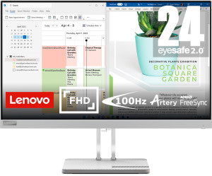 Lenovo, L24e-40 24 Inch FHD Monitor