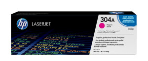 Hp Cc533A Magenta Cartridge With Colour