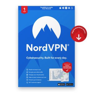 Nord VPN, NordVPN 1-Year VPN Plan (Digital)