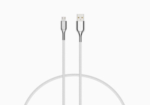 Cygnett, Armoured Micro to USB-A Cable 1M -White