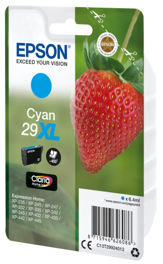 29XL Cyan Ink