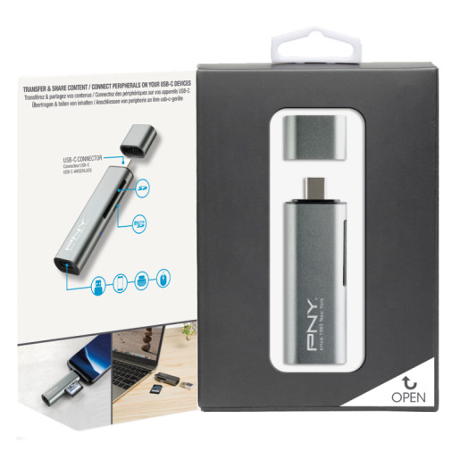 USB-C Gen-1 male SD SDHC SDXC MicroSD