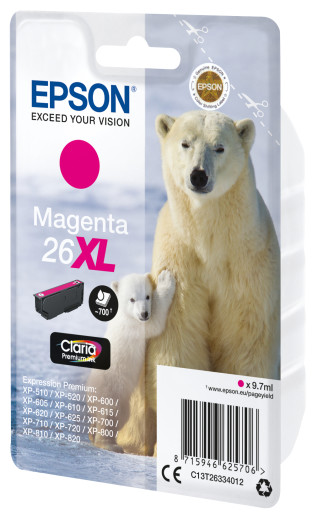 26XL Magenta Ink