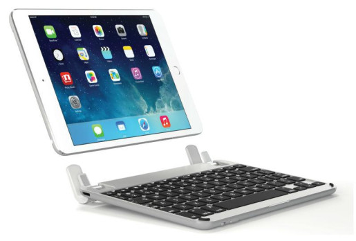Bluetooth KB iPad Mini 4 Silver