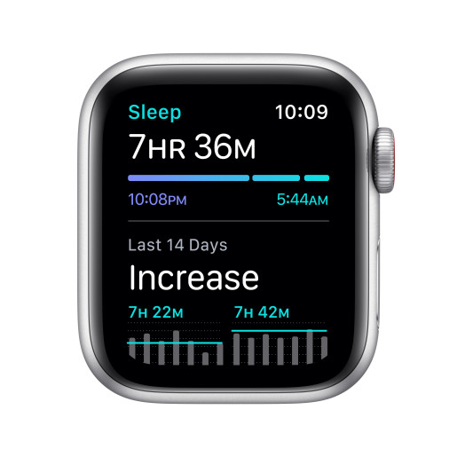Watch Nike SE LTE 40mm Sil/Alu&Plat/Blk