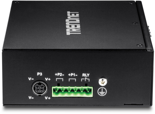 10-Port Hard Indus Gig PoE+ DINR Switch