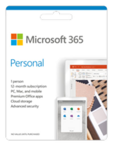 M365 Personal Eng 1YR Medialess P6