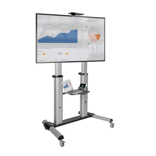 Mobile TV Floor Stand Cart LCD 60-100in