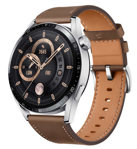 Watch GT3 46mm Brown Leather