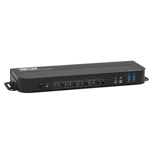 HDMI USB KVM Switch 4-Port 4K 60Hz Ir