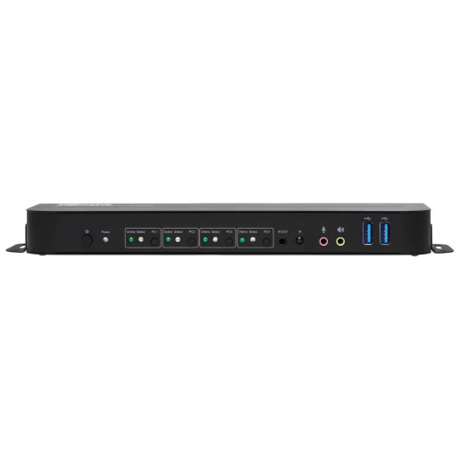 HDMI USB KVM Switch 4-Port 4K 60Hz Ir
