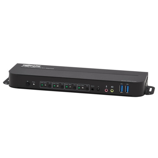 HDMI USB KVM Switch 4-Port 4K 60Hz Ir