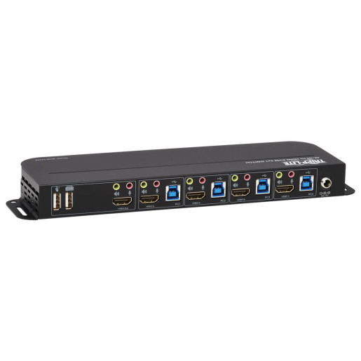 HDMI USB KVM Switch 4-Port 4K 60Hz Ir