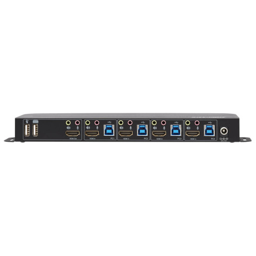 HDMI USB KVM Switch 4-Port 4K 60Hz Ir