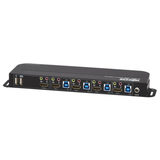 HDMI USB KVM Switch 4-Port 4K 60Hz Ir