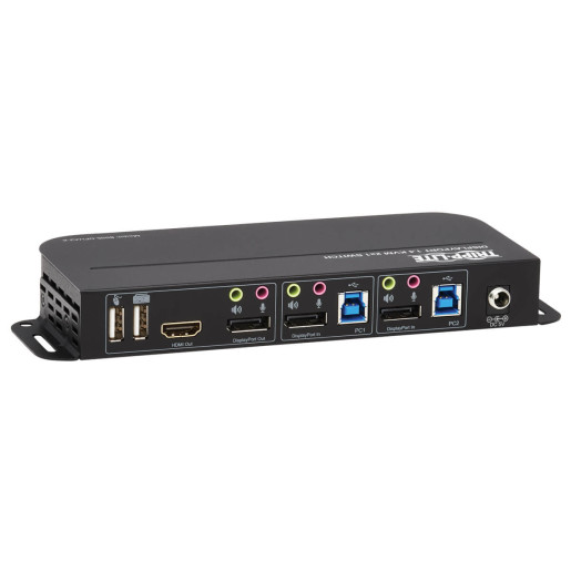 Displayport USB KVM Switch 2-Port 4K Kit