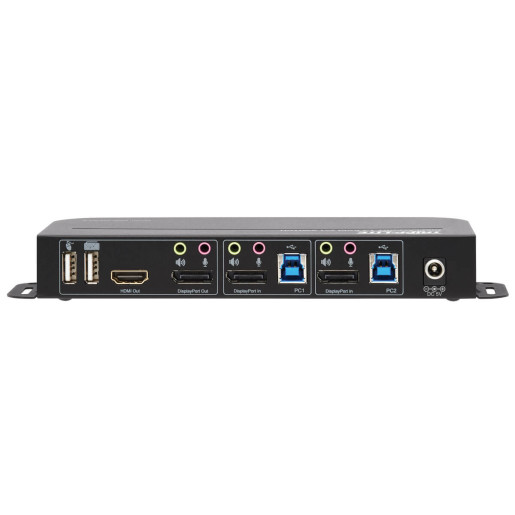 Displayport USB KVM Switch 2-Port 4K Kit