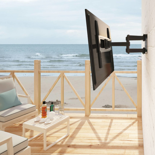 TV Wall Mount Outdoor Swiv Tilt 32-70in