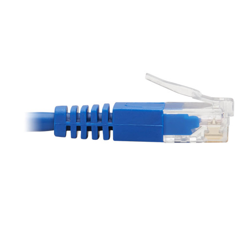 Cat6 Cable Up Angle Slim M/M Blue 2.1M