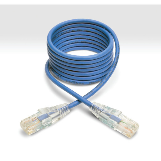 Cat6 Gigabit Snagless UTP Slim BLU 2.13m