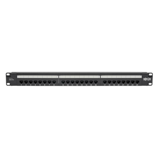 Cat5e PoE Patch Panel 24-Port 110 568A/B