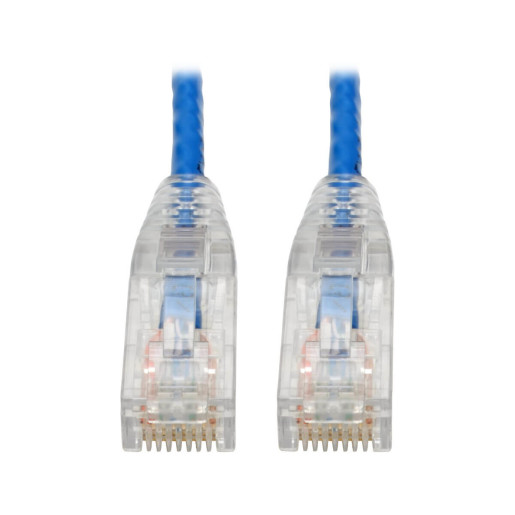 Cat6 Snagless MLD Slim Patch BLU 15.2cm