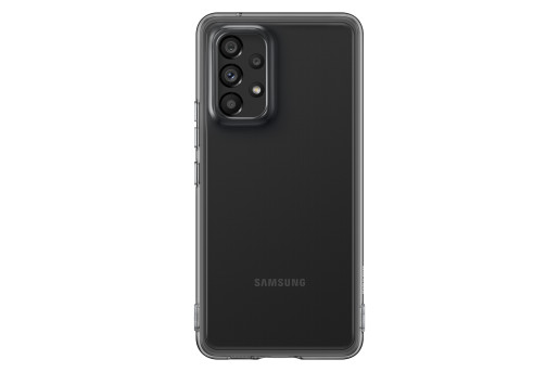 A53 5G Soft Clear Cover - Black