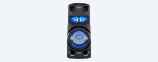High Powered Speaker Black