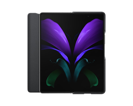 Z Fold2 Leather Flip Cover