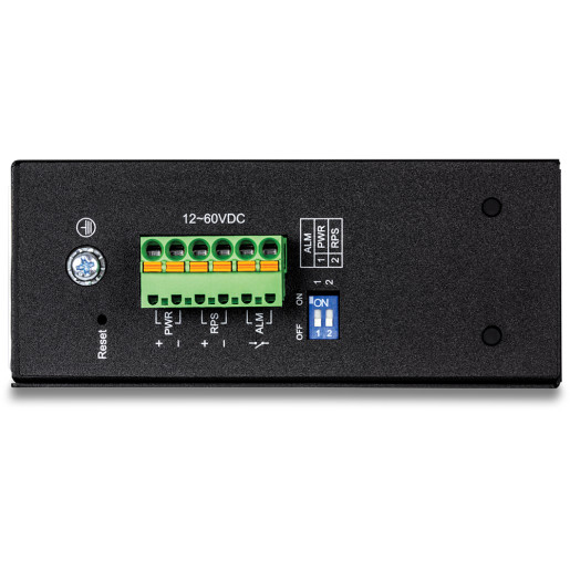 16-Port Industrial L2 DIN-Rail Switch