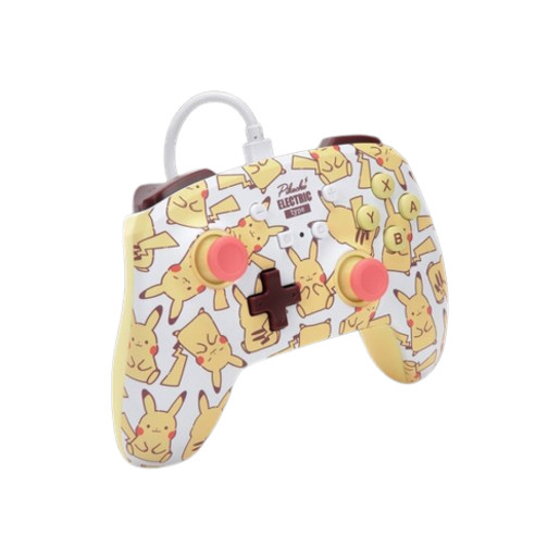 Enhanced Wired Cont NSW - Pikachu Blush